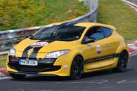 Renault Megane RS265 available for hire and rent on Ascari Race Resort and Circuit Portimao